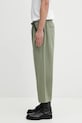 Gramicci spodnie bawełniane Loose Tapered Pant G103.OGT zielony AW25