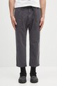 Βαμβακερό παντελόνι Gramicci Loose Tapered Pant βαμβάκι γκρί G103.OGT