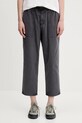 Бавовняні штани Gramicci Loose Tapered Pant G103.OGT сірий SS25