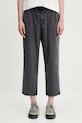 Bavlněné kalhoty Gramicci Loose Tapered Pant G103.OGT šedá SS25