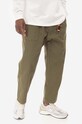 Gramicci pantaloni de bumbac Loose Tapered Pant bumbac verde G103.OGT