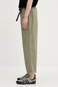 Gramicci pantaloni de bumbac Loose Tapered Pant verde G103.OGT