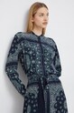 Šaty Tommy Hilfiger námořnická modř WW0WW35131.9BYY