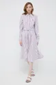 πολύχρωμο Βαμβακερό φόρεμα Tommy Hilfiger Γυναικεία
