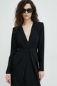 The Kooples rochie negru FROB25077K