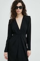 Φόρεμα The Kooples μαύρο FROB25077K