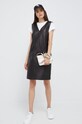 Calvin Klein bőrruha K20K204172.9BYY fekete AW22