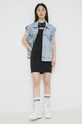 Tommy Jeans sukienka DW0DW13833.9BYY DW0DW13833.9BYY czarny AW22
