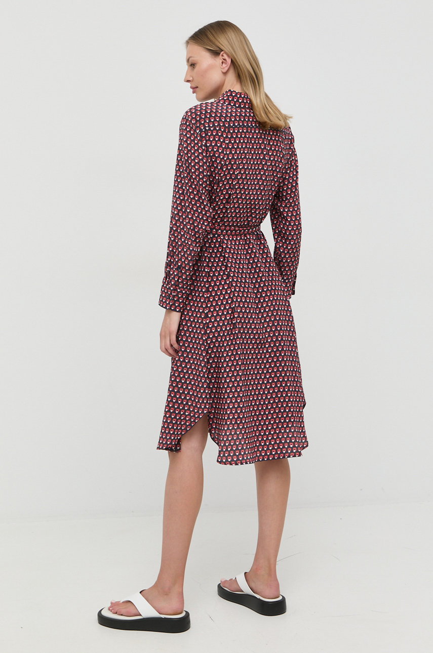 Weekend Max Mara sukienka jedwabna 100 % Jedwab