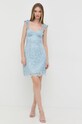 Guess sukienka W2YK70.KAQN0 niebieski AW22
