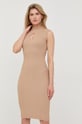 Guess sukienka W2YK63.Z2U00 beżowy AW22