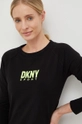 czarny Dkny sukienka