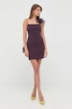 Patrizia Pepe sukienka 8A0983.A102 fioletowy AW22