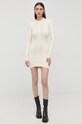 Haljina Patrizia Pepe 8A0998.K037 bež AW22