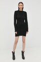 Šaty Patrizia Pepe 8A0998.K037 čierna AW22