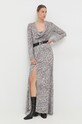 Patrizia Pepe sukienka 8A1016.A113 szary AW22