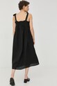Îmbrăcăminte Bruuns Bazaar rochie din bumbac BBW2855 negru