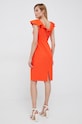 Odzież Lauren Ralph Lauren sukienka 253871983003 pomarańczowy