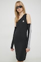 Šaty adidas Originals s elastanom čierna II6110