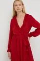 κόκκινο Μεταξωτό φόρεμα MICHAEL Michael Kors