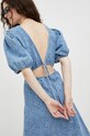 Jeans obleka Gestuz 10906305 modra