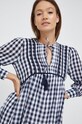 Βαμβακερό φόρεμα Pepe Jeans λευκό PL953097.552