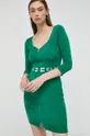 πράσινο Φόρεμα από μείγμα μαλλιού Elisabetta Franchi