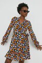 Only sukienka casual fioletowy 15273459.PaisleyPur