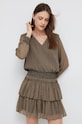 Рокля Pepe Jeans шпиц зелен PL953129.098