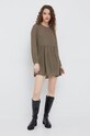 Pepe Jeans sukienka PL953122.098 zielony AW22