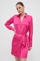 Îmbrăcăminte Guess rochie W2BK83.WF1T2 roz