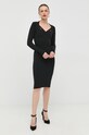 Guess sukienka W2BK28.Z2V42 czarny AW22