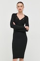 Guess sukienka czarny W2BK28.Z2V42