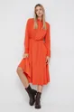 Платье Calvin Klein оранжевый