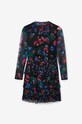 Φόρεμα Desigual 22WWVK41 μαύρο