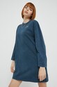 Îmbrăcăminte Vans rochie din bumbac VN0A7RN160Q1 bleumarin