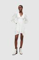 Bavlnené šaty AllSaints  Základná látka: 100% Recyklovaná bavlna Podšívka: 100% Recyklovaný polyester