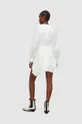 λευκό Βαμβακερό φόρεμα AllSaints