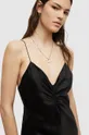 AllSaints sukienka ALEXIA DRESS czarny