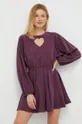 фіолетовий Сукня Desigual