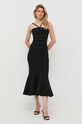 Victoria Beckham sukienka 1322KDR003779A czarny AW22