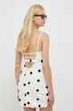 Odzież For Love & Lemons sukienka lniana CD2683.SU22 biały