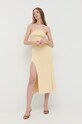 Сукня For Love & Lemons KSU22D505.SU22 бежевий AW22