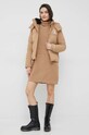 Calvin Klein Jeans sukienka J20J220002.9BYY beżowy AW22