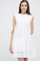 biały Sisley sukienka bawełniana Damski