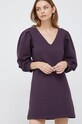 Sisley sukienka fioletowy 4ZYRLV01S.35N