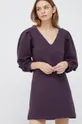 фиолетовой Платье Sisley