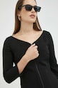 Obleka Trussardi črna 56D00627.1T005963