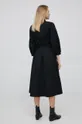 Pamučna haljina Polo Ralph Lauren crna