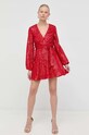Bardot rochie 56345DB1.FIRE.RED rosu AW22